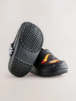 Pantoffels*Next Zwart - Hot Wheels Slipper Clogs