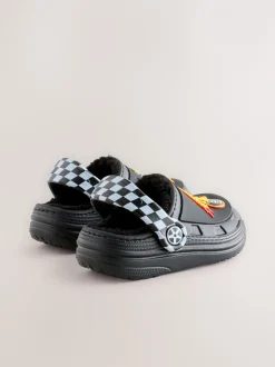 Pantoffels*Next Zwart - Hot Wheels Slipper Clogs