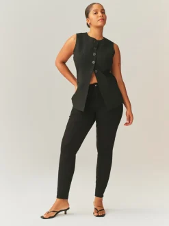 Jeans*Next - Hourglass Mid Rise Skinny Jeans Zwart