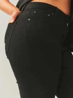 Jeans*Next - Hourglass Mid Rise Skinny Jeans Zwart