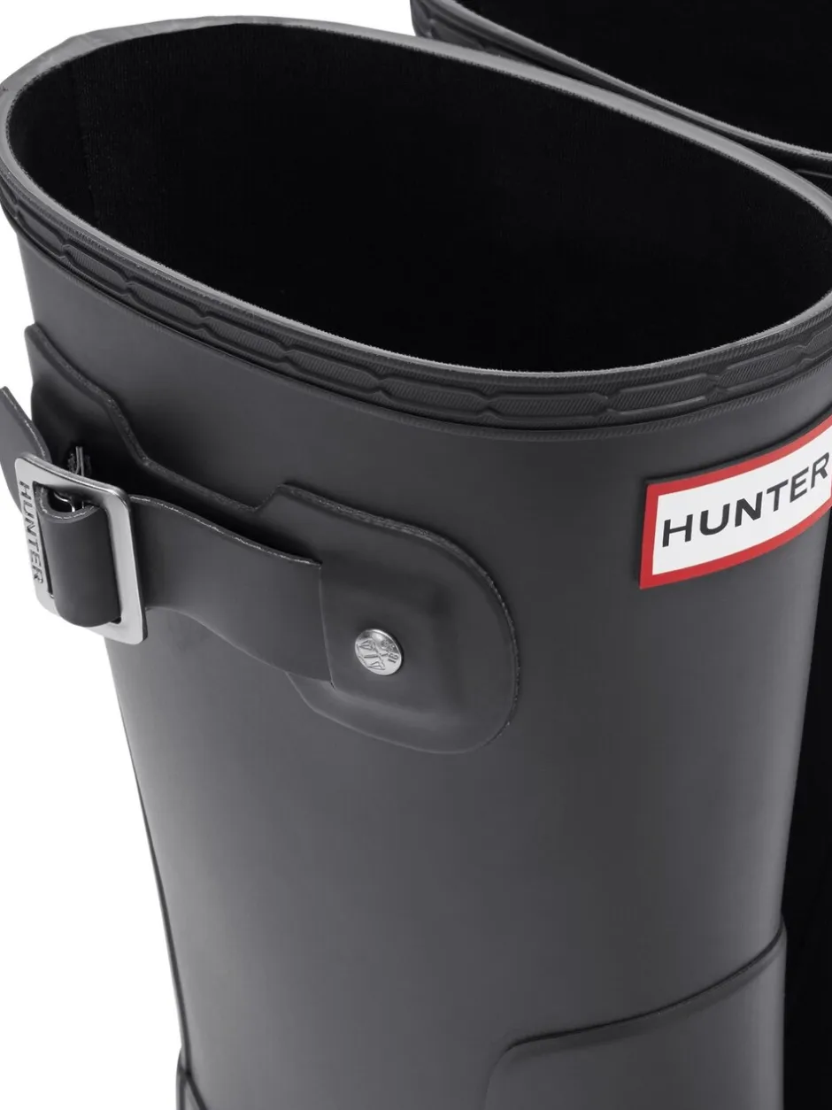 Laarzen*Hunter - Original korte herenregenlaarzen Zwart