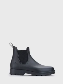 Laarzen*Igor - Oscar Ankle Black Wellies Zwart