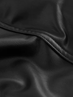 Broeken*Next Zwart - Imitatieleren legging