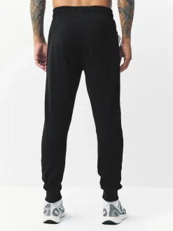 Joggingbroeken|Next - Interlock Soft Touch Cuffed Joggers Zwart