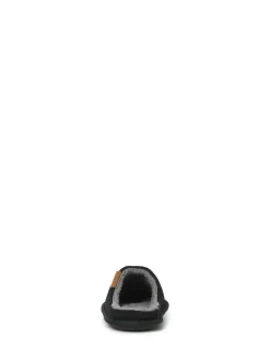 Pantoffels|JACK & JONES Zwart - Corduroy Mule Slippers