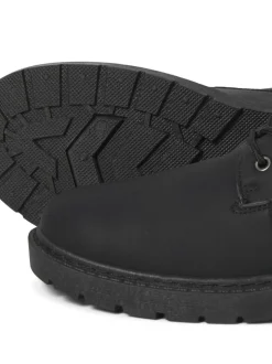 Boots|JACK & JONES - Lace Up Ankle Boots Zwart