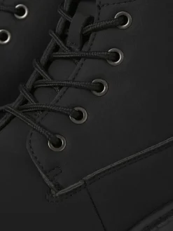 Boots|JACK & JONES - Lace Up Ankle Boots Zwart