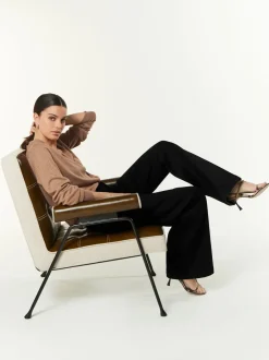 Jeans*Next - Jeans met wijde pijpen Zwart