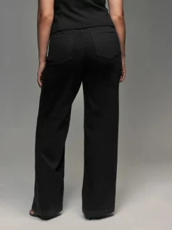 Jeans|Next - Jeans met wijde pijpen Zwart