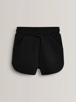 Schoolkleding|Shorts En Rokken|Next - Jersey short (3-16 jr) Zwart