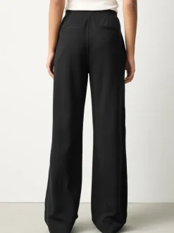 Loungewear|Leggings En Joggingbroeken|Next Zwart - Joggingbroek met wijde pijpen