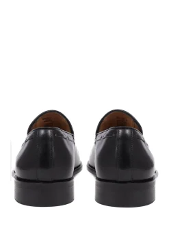 Formele Schoenen|Jones Bootmaker - Devon2 Leather Loafers Zwart
