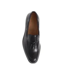 Formele Schoenen|Jones Bootmaker - Devon2 Leather Loafers Zwart