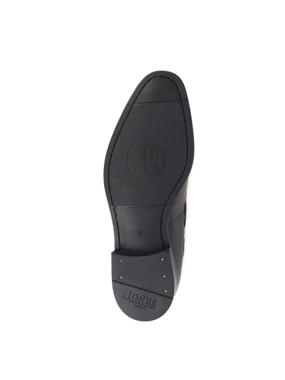 Formele Schoenen|Jones Bootmaker - Devon2 Leather Loafers Zwart