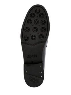 Formele Schoenen*Jones Bootmaker - Quennell Leather Penny Loafers Zwart