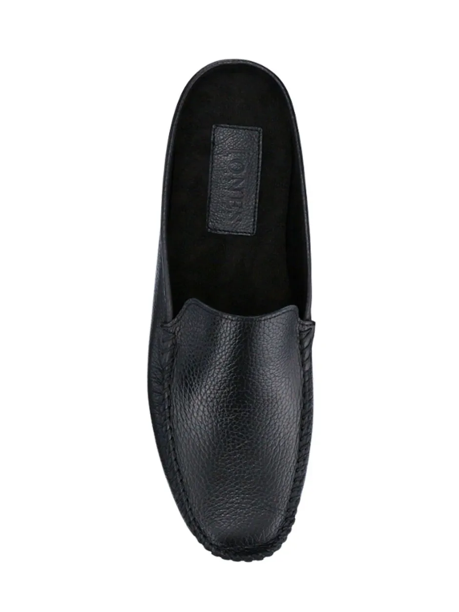 Pantoffels*Jones Bootmaker - Zethan Full Slippers Zwart
