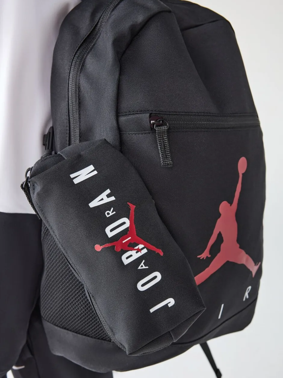 Tassen*Jordan - Jan Air School Backpack Zwart