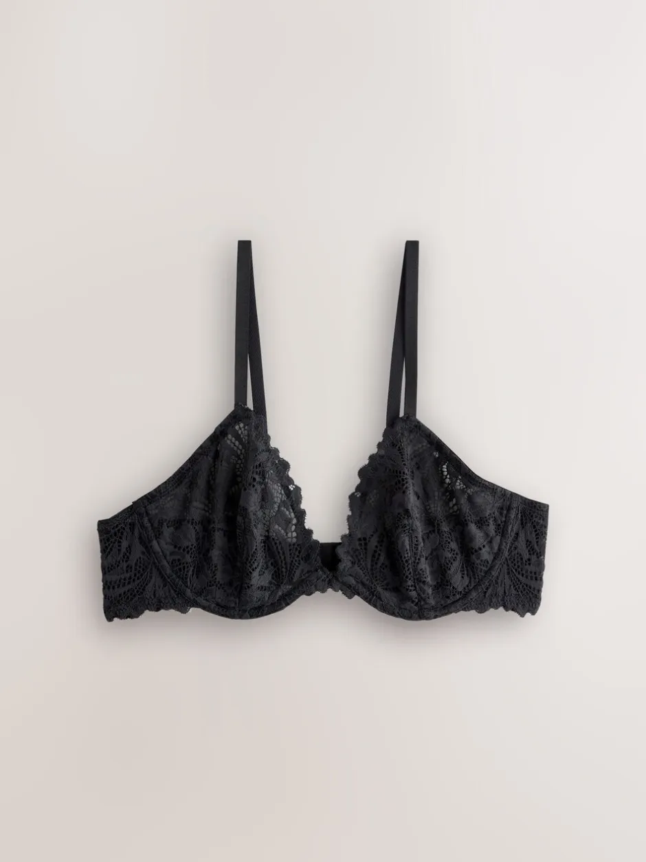 Beha's|Next Zwart - Kanten ultieme comfortabele beha