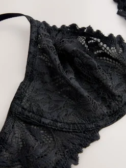 Beha's|Next Zwart - Kanten ultieme comfortabele beha