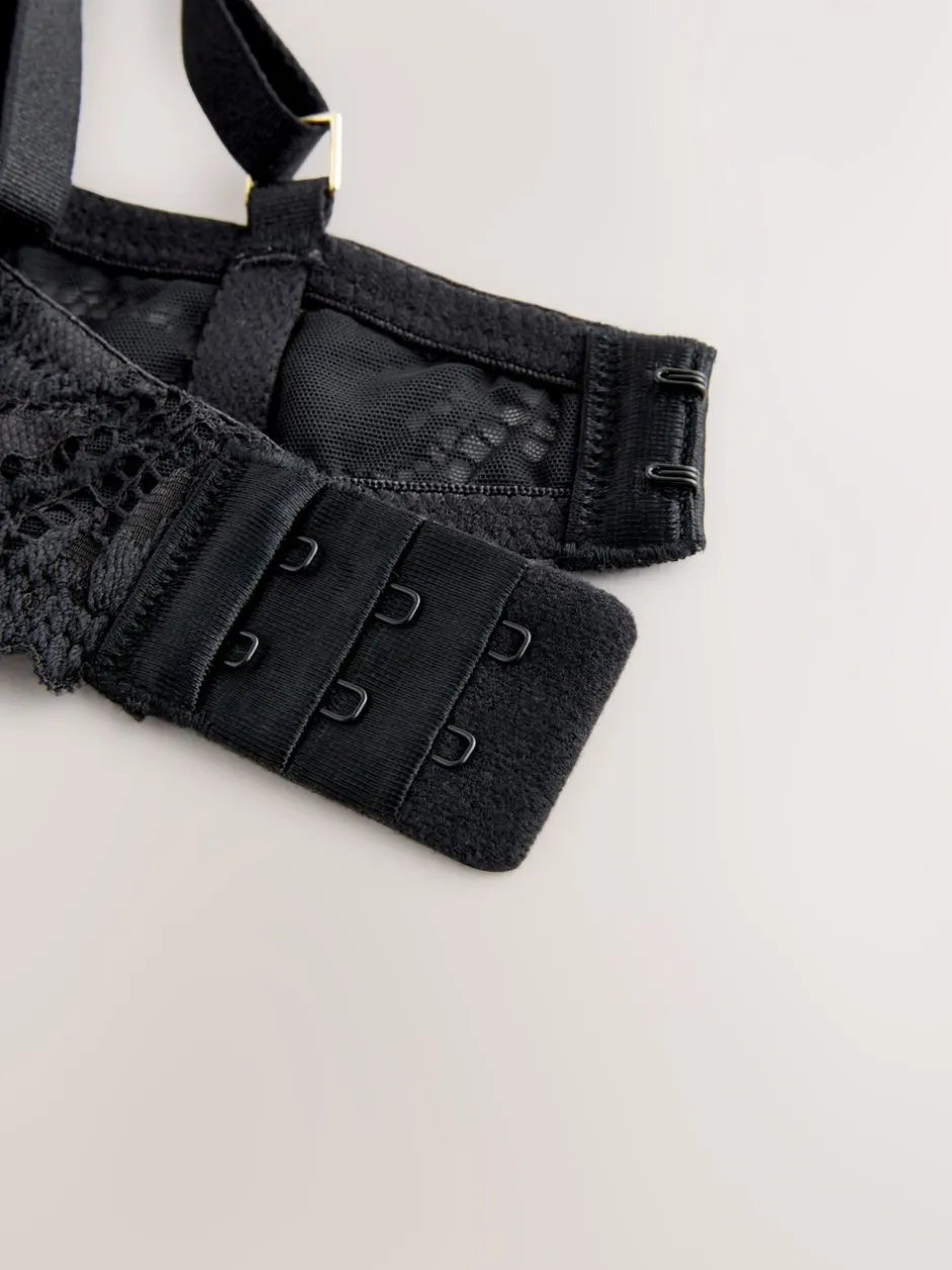 Beha's|Next Zwart - Kanten ultieme comfortabele beha