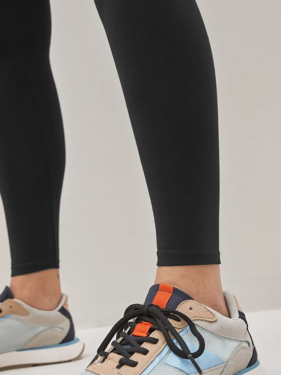 Leggings En Joggingbroeken|Next - Katoenen legging met hoge taille Zwart