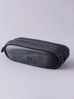 Zonnebril|Lakeland Leather Zwart - dubbele brillenkoker