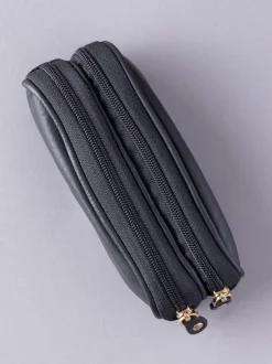 Zonnebril|Lakeland Leather Zwart - dubbele brillenkoker