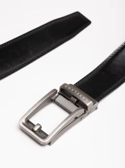 Riemen En Bretels*Lakeland Leather - Rigg Ratchet Belt Zwart