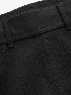 Leggings En Joggingbroeken|Next Zwart - Lange jersey denim leggings