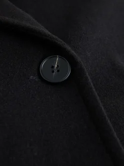 Jassen En Jacks*Next - Lange maxi-jas Zwart
