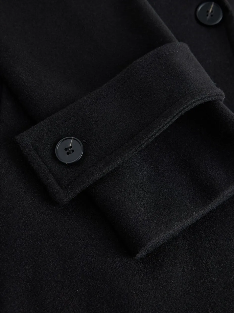 Jassen En Jacks*Next - Lange maxi-jas Zwart
