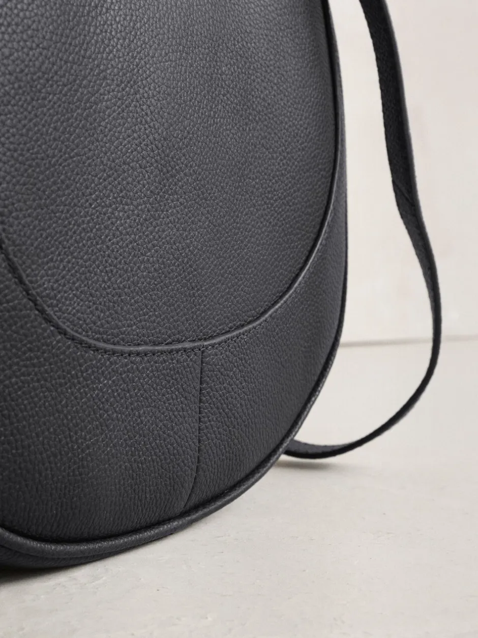 Tassen En Portemonnees*Next Zwart - Leather Scoop Cross-Body Bag