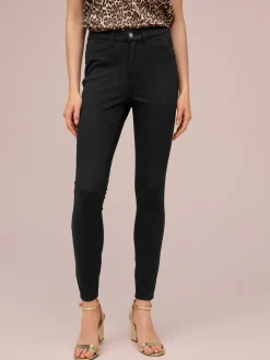 Leggings En Joggingbroeken|Next - Legging van jersey-denim Zwart