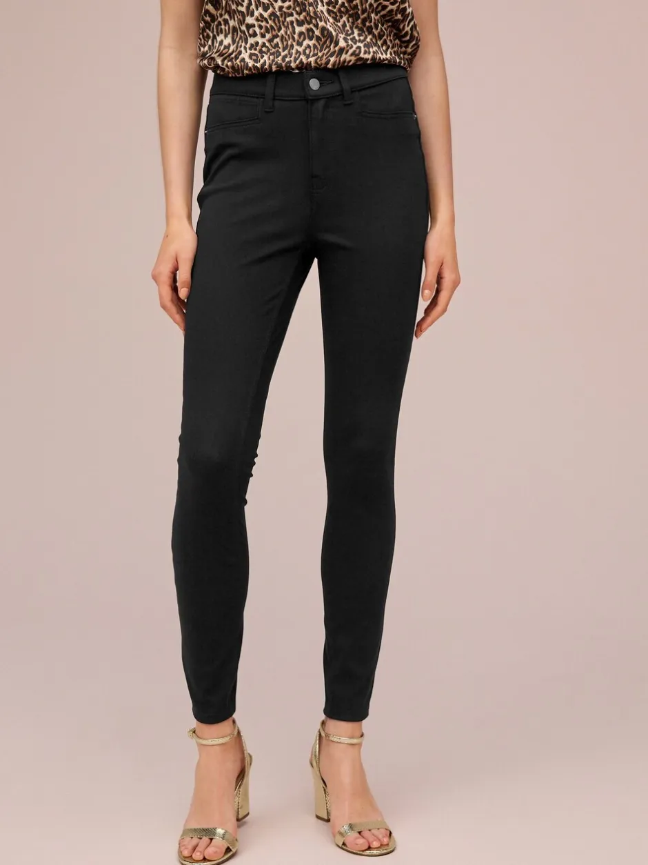 Leggings En Joggingbroeken|Next - Legging van jersey-denim Zwart