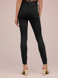 Leggings En Joggingbroeken|Next - Legging van jersey-denim Zwart