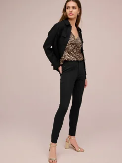 Leggings En Joggingbroeken|Next - Legging van jersey-denim Zwart
