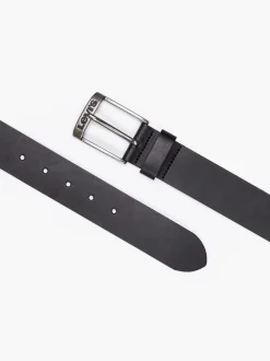 Riemen En Bretels|Levi's - ® leren Duncan riem Zwart