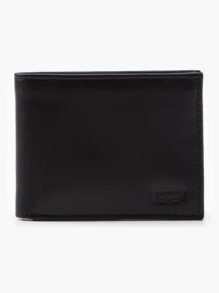 Portemonnees|Levi's - ® leren portemonnee Zwart