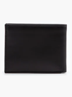 Portemonnees|Levi's - ® leren portemonnee Zwart