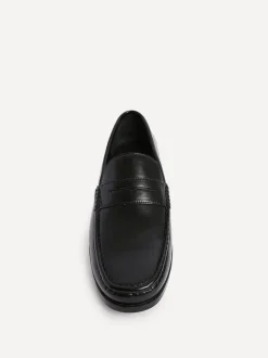 Schoenen*Linzi - Tomasso Penny Loafers Zwart