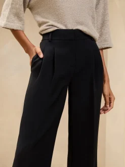 Kostuums En Werkkleding|Broeken*Lipsy - premium broek met wijde pijpen Zwart