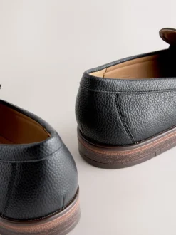 Schoenen*Next - Loafers van lusjesstof Zwart