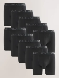 Ondergoed|Ondergoed*Next Zwart - Long Leg Trunk Boxers