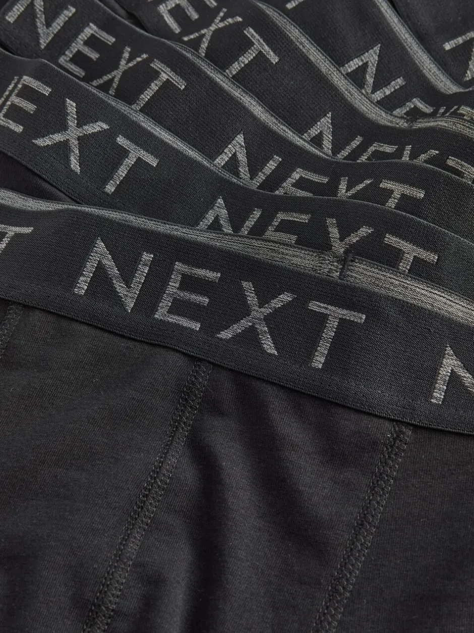Ondergoed|Ondergoed*Next Zwart - Long Leg Trunk Boxers