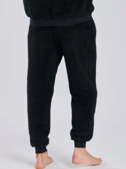 Joggingbroeken|Loungeable - Sherpa joggingbroek Zwart