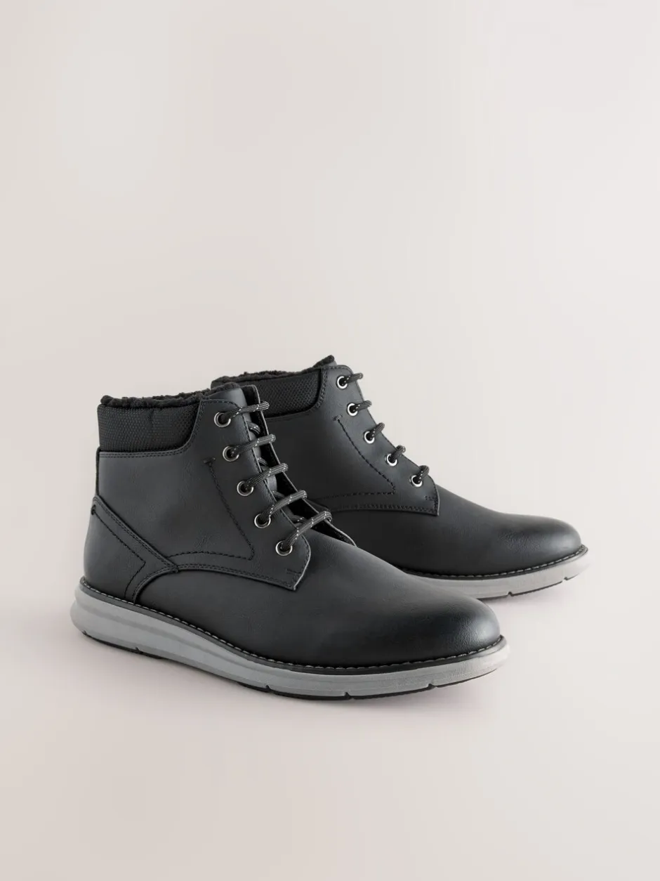 Boots|Next - Low Casual Boots Zwart