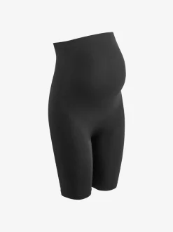 Shorts|Mamalicious - Maternity Seamless Leggings Zwart