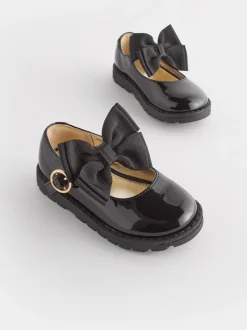Gelegenheidskleding|Schoolkleding*Next - Mary Jane-schoenen met dikke zool en strik Zwart