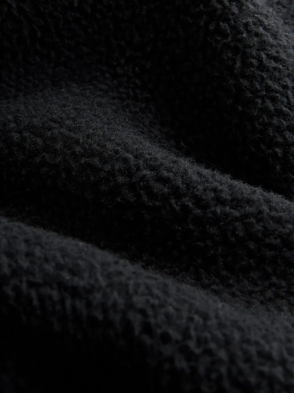 Sweaters En Hoody´S|Sweaters En Hoody´S|Next Zwart - Mat capuchon - Borg Fleece