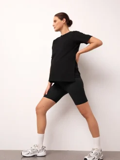Shorts|Next Zwart - Maternity Sports Shorts
